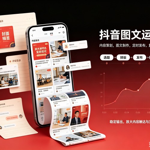 高坪抖音图文代运营服务